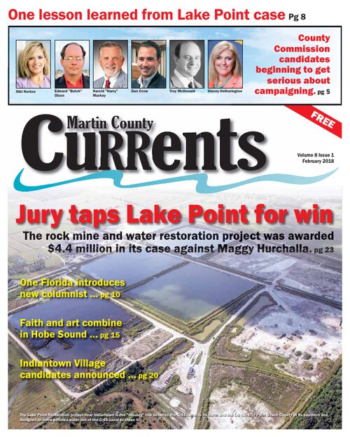 Martin County Currents February 2018 cover