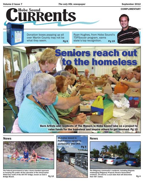 Hobe Sound Currents September 2012 cover