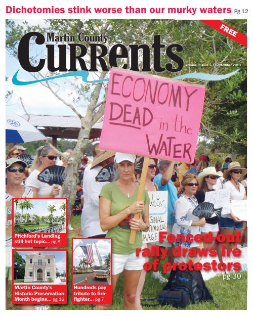 Martin County Currents September 2013 cover