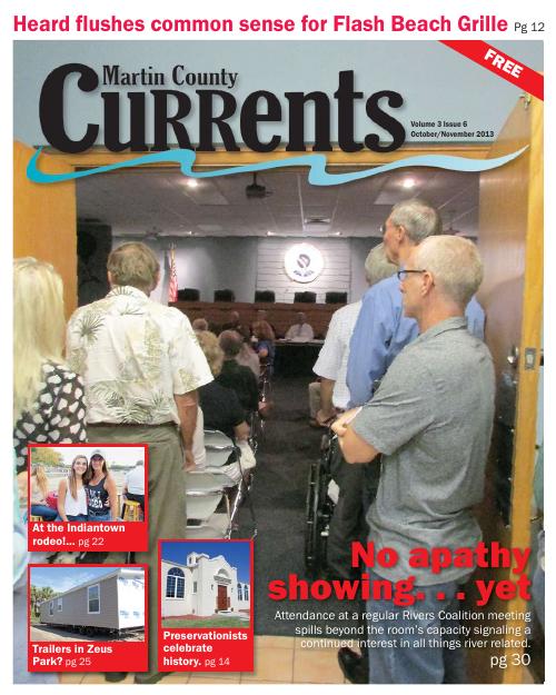 Martin County Currents October–November 2013 cover