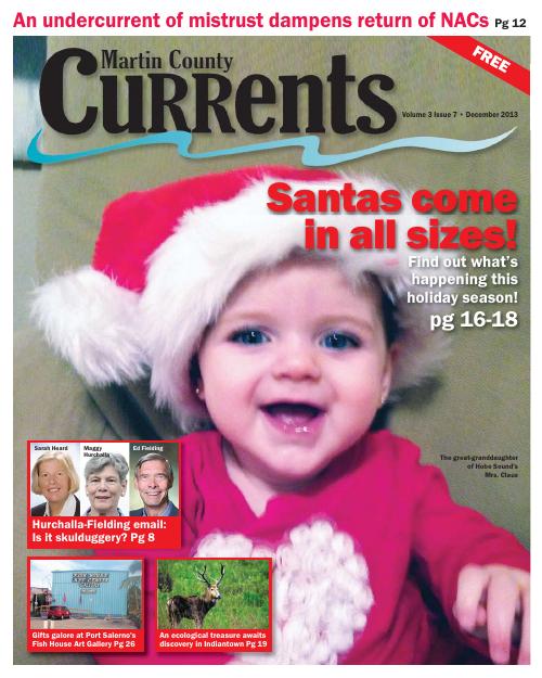 Martin County Currents December 2013 cover