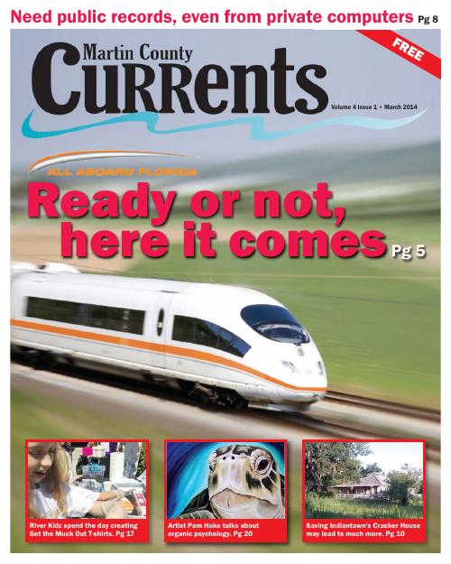 Martin County Currents March 2014 cover