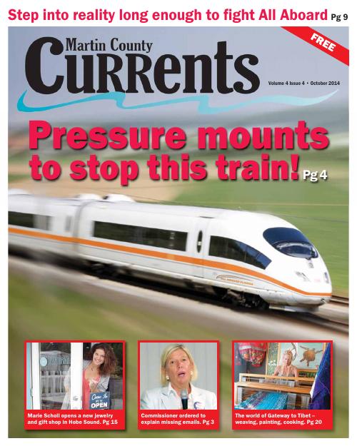 Martin County Currents October 2014 cover