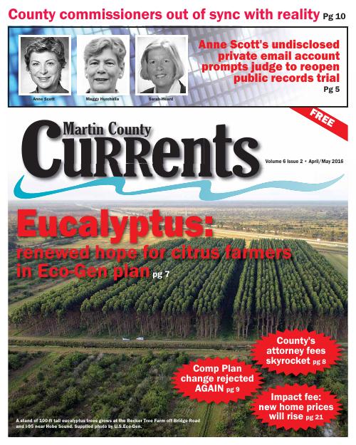 Martin County Currents April–May 2016 cover