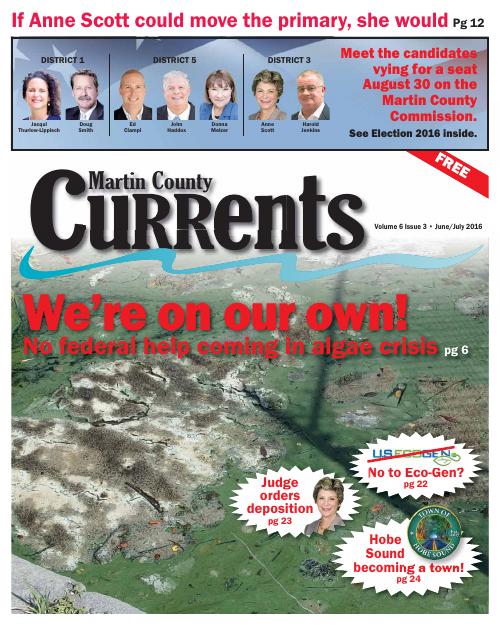 Martin County Currents June–July 2016 cover