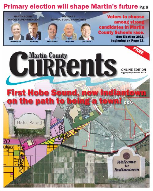 Martin County Currents August–September 2016 cover